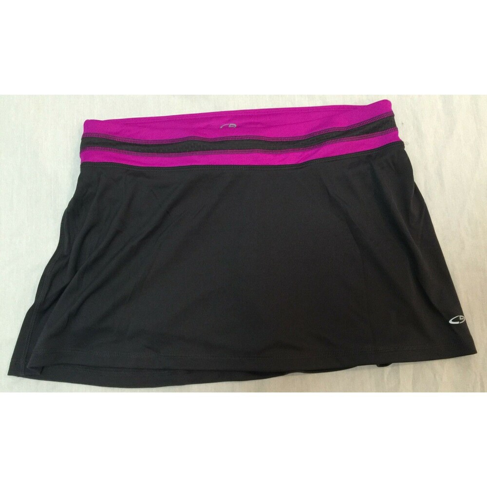 CHAMPION DUO DRY ATHLETIC WOMENS SKIRT SKORT WITH BUILT SHORTS SIZE M